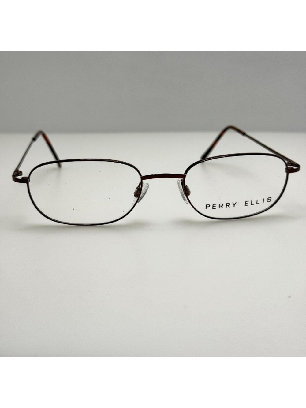 Perry Ellis PE 207 1 Dark Brown Eyeglasses Eye Glasses Frames 51-19-140